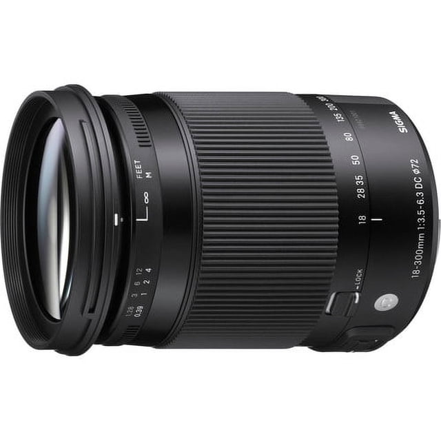Sigma 18-300mm F3.5-6.3 DC Macro OS HSM (C) pour Appareils Photo Nikon (DX) (Modèle International )