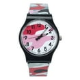 thumbnail image 2 of RYRDWP Camouflage Children Wristwatch For Watch Quartz Girls Boy Red, 2 of 3