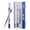 Blue, variant on 10 Pcs Marker Pen, Long Head Deep Hole Marker Pen for Woodworking, Extra Long Nib Marker for Tight Spaces, Precision Marking Tool for Carpenter Plumbing DIY 20mm Tip, Blue