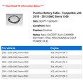 thumbnail image 2 of Positive Battery Cable - Compatible with 2010 - 2013 GMC Sierra 1500 2011 2012, 2 of 2