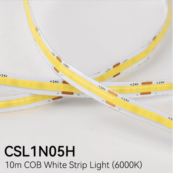 CSL1N05H - COB White Strip Light (10m/roll, 6000K)