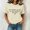 Beige, variant on Its Almost As Hot As My Husband Shirt Funny Husband Wife Shirt | Round Neck Short Sleeve Shirts Cute Print Soft Litghtweight Daily Travel Outfits