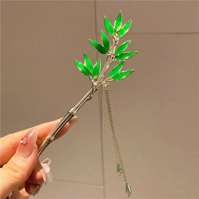 Horquilla De Tulipán Tradicional China , Clip Para El Cabello , Accesorios De Estilo Antiguo Para Mujeres Y Niñas