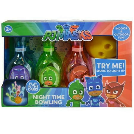 PJ Masks Light up Bowling set in box