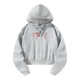 thumbnail image 1 of Sudaderas con capucha para mujer, ropa de gimnasio para mujer, jersey para caminar en casa, oficina, fiesta, niña XL, 1 of 8