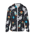 thumbnail image 2 of Lsque Space UPF 50+ Lightweight Sun Protection Men's Women's Long Sleeve Shirt, Hoodie Performance -3X-Large, 2 of 9