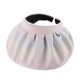 thumbnail image 1 of Sombrero de protección solar con degradado de color arcoíris y circunferencia de 56-58 cm, sombrero de verano para mujer con protección ultravioleta, sombrero de concha vacía en la parte, 1 of 5