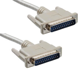 M8520-1025MM - SERIAL CABLE DB25M/M 10FT