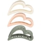 thumbnail image 5 of 3 pinzas para el pelo con forma de corazón, accesorios para el pelo para mujer, 5 of 8