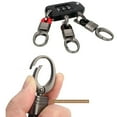 thumbnail image 2 of Metal Keychain Creative New Braided Rope Car Key Keychain, 2 of 3