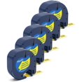 thumbnail image 1 of 5PK Compatible avec la Recharge Dymo Letratag 91332(S0721620) LT Cassettes pour Dymo Letratag LT-100H, 1 of 5