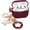 case-3, variant on HODESunPure for AirPods Pro 3 Case 2025, Silicone Case for Apple Air Pods Pro 3rd Generation Cover, Cute iPods 3 Protective Cover with Bling Keychain & Cleaning Kit,Pink