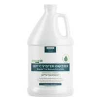 Unique Septic System Digester Bacteria Septic Treatment Liquid, 16 Monthly Treatments, (128 oz)