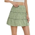 thumbnail image 2 of Lovito Casual Ditsy Floral A-Line Skirts, 2 of 5