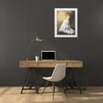 thumbnail image 3 of Bassetti, Andrea 19x24 White Modern Wood Framed Museum Art Print Titled - Donna in bianco, 3 of 4