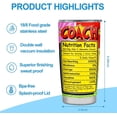thumbnail image 4 of Best Coach Ever Tumbler - 20oz for Volleyball, Soccer, Football, Swim, Basketball - Appreciation Gift for Men and Women, 4 of 6