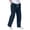 Navy, variant on JTieacloth Mens Cargo Sweatpant Men's Casual Pants Comfortable Streetwear Solid Color Loose Fit Drawstring Waist Trousers For Everyday Wear Beige