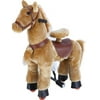 TODDLER TOYS Beige Brown Pony Rocking Horse Ride On Horse Cycle
