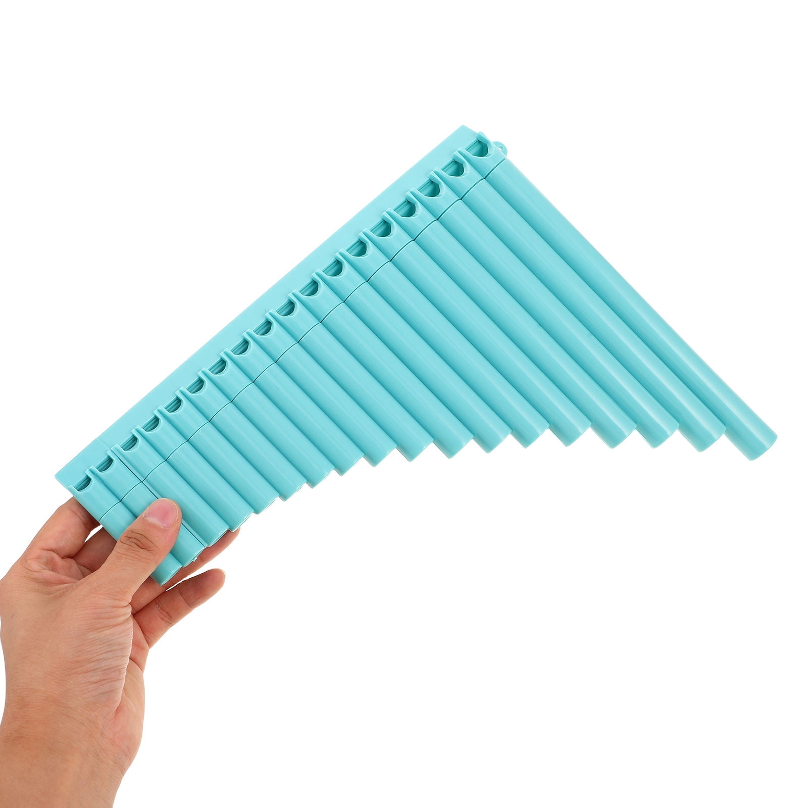 ELAYARD 18-Pipe Pan Flute Musical Instrument with Key Tune for Beginners, Kids, Adults - , Easy to Play