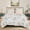 Multi Color, variant on Floral Twin Comforter Set with Sheets - 5-Piece Taupe Bed in a Bag Set