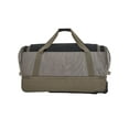 thumbnail image 5 of Wrangler 30" Polyester Drop-Bottom Rolling Travel Duffel w/ Interior Toiletry Pocket - Fallen Rock, 5 of 7