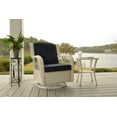 thumbnail image 2 of Tortuga Outdoor Rio Vista 2-Piece Table and Chair Set - White, 2 of 5