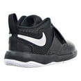 thumbnail image 3 of Nike Team Hustle D 8 Infant/Toddler Shoes Black/White/Metallic Silver 881943-001, 3 of 6