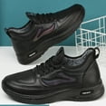 thumbnail image 4 of Men's Winter Cotton Boots With Thickened Fleece For Warmth And Slip Casual Shoes, 4 of 6
