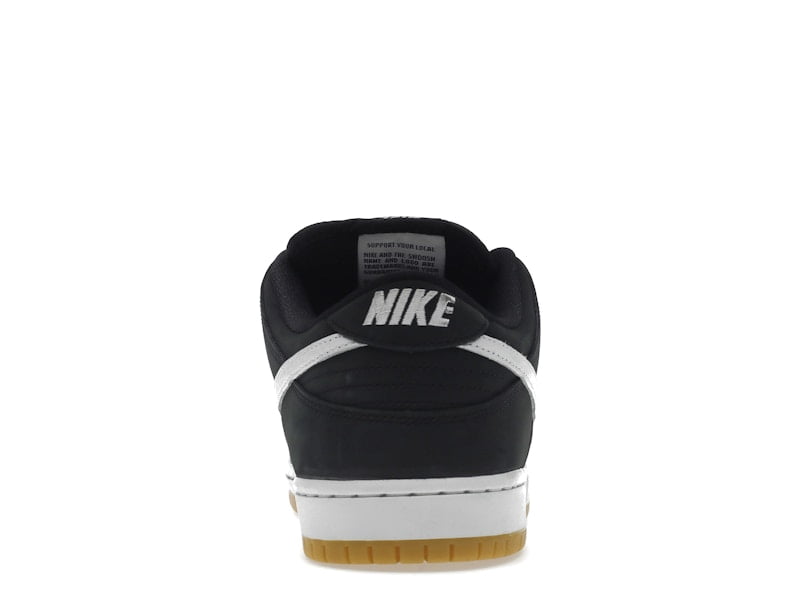 Nike SB Dunk Low Pro Shoes Men\'s 4.5 Black Gum Skateboarding Athletic Sneakers Nike SB Dunk Low Pro SB Skate Shoes - black/white-black  main image 2
