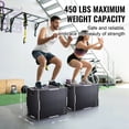 thumbnail image 1 of KFFKFF Multi-Functional Plyo Jump Box, 30/24/20 Inch, Wood, for Home Gym, Anti-Slip Surface, Versatile Exercise & Conditioning, Black, 1 of 8