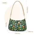 thumbnail image 3 of FORMRS Womens Shoulder Bag with Chain Strap Clutch Purse Cute Tote Handbag, Flourish Flowers Pattern, 3 of 7