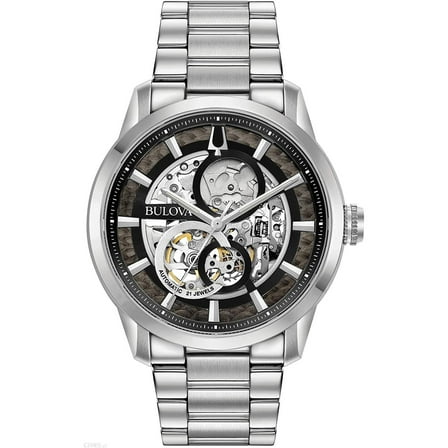 Bulova Men's Sutton Automatic Stainless Steel Watch 96A208