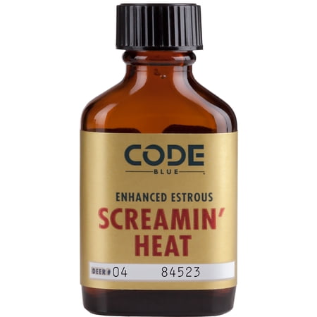 Code Blue Screamin Heat Enhanced Doe Estrous Attractant 1 oz. bottle
