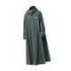 thumbnail image 4 of Chubasquero largo con capucha con cordón poncho de lluvia chaqueta impermeable para acampar adultos 138cm, 4 of 8