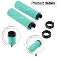 thumbnail image 6 of Mountain Bike Handlebar Grips Lock-On Bicycle Bold Grip Non-Slip Fits 22.2mm Blue, 6 of 9
