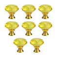 thumbnail image 1 of 8pcs Crystal Knobs For Furniture Easy-to-install Wide Range Of Applications Kitchen Cabinet Handle, 1 of 6