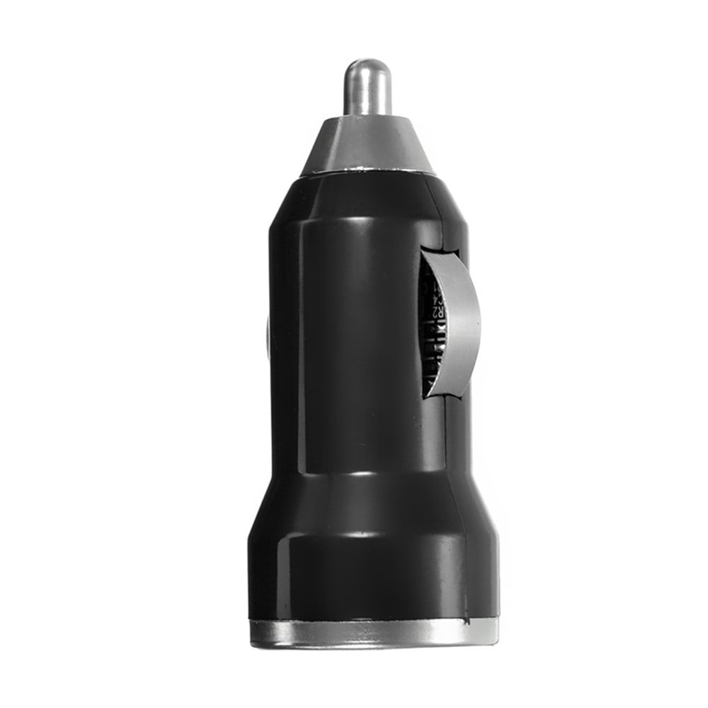 Mini 5V 2A Dual USB Port Smart Car Charge Interface for Smart Phone PC