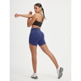 thumbnail image 7 of BALEAF Womens 5" Biker Shorts High Waisted Workout Spandex Short Tummy Control Gym Yoga Athletic with Pocket Navy Blue XL, 7 of 7