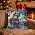 thumbnail image 6 of SLYNSHome Christmas Throw Pillow Cover with LED Lights,Light-up Winter Pillow Cases 18x18 inch Pillowcase Holiday Cushion Case for Couch Bed Sofa Decor, 6 of 7