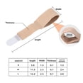 thumbnail image 4 of Seitruly Envolturas acolchadas Separador de dedos impermeable resistente al desgaste Camilla ligera Buena elasticidad Protección autoadhesiva para los Cuidado de los pies Seitruly CE001729-00, 4 of 6