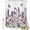 White Light Purple, variant on Shower Curtain Purple Lavender Shower Curtains for Bathroom Decor, Waterproof Polyester Shower Curtain Set with Hooks, Standard Size 72" x 72" Vintage Floral Butterfly White