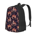 thumbnail image 2 of Daiia Leopard Print Backpack for Men and Women -Durable Backpack Large Capacity, Water-Resistant Bag with Adjustable Straps and Laptop Compartment, 2 of 9