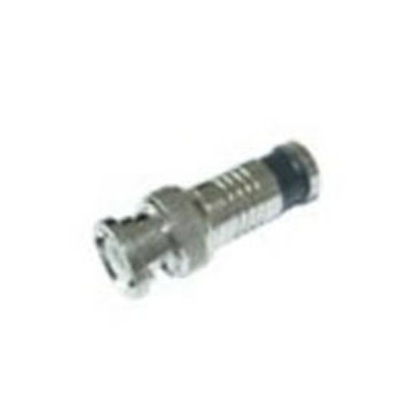 RG59 Compression BNC Connector with Pin in a Bag - 50 Pieces-Bag