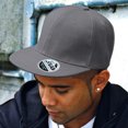 thumbnail image 2 of Result  Core Bronx Original Flat Peak Snapback Solid Color Cap (Pack of 2), 2 of 4