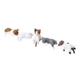 thumbnail image 4 of Figuras decorativas para monitores de computadora, estatuas de gatos pequeños, sillas de escritorio, artesanías de resina Estilo C, 4 of 9