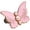 C, variant on Butterfly Waist Tightener Clip Alloy Enamel Adjustable Jean Button Pin For Loose Pants And Skirts