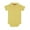 Yellow, variant on Kovlvoll Infant Baby Clothes Jumpsuit for Girl Boy Button Lapel Collared Short Sleeve Newborn Solid Color Rompers