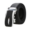 thumbnail image 1 of Unique Bargains Men's Automatic Double Stitch Edge Leather Belt, 1 of 7