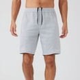thumbnail image 4 of Chiccall Mens Soft Sweat Shorts Summer Lightweight Breathable Wicking Elastic Waist Drawstring Workout Running Shorts with Pockets, 4 of 5