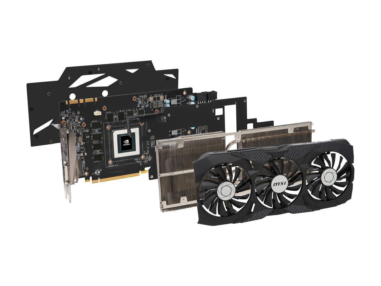 MSI GeForce GTX 1080 DUKE 8GB GDDR5X PCI Express 3.0 x16 SLI